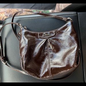 Coach Patent Leather Crossbody Purse